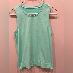 Athleta In Motion green tank top